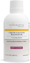 Load image into Gallery viewer, Liquid Calcium Magnesium 1 to 1 Berry Flavored 16 oz
